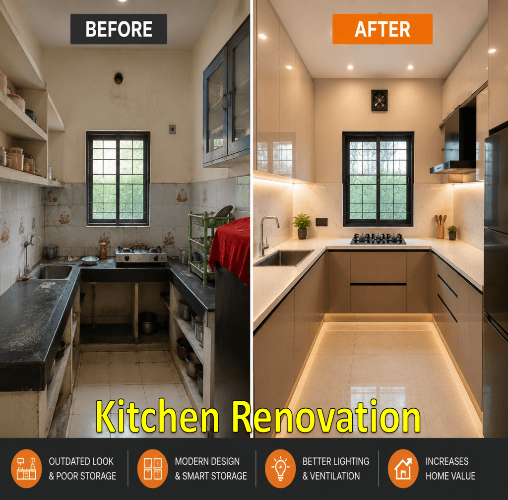 Home Renovation Services in Dehradun | House Remodeling | Bhaiji Works