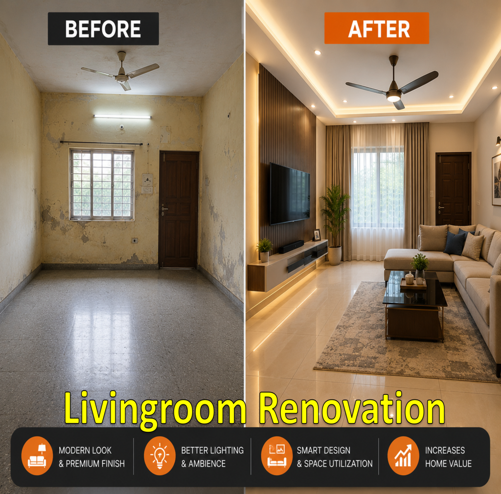 Home Renovation Services in Dehradun | House Remodeling | Bhaiji Works